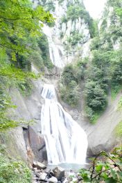 積哲夫の神写2010年9月4日　北海道　天人峡　羽衣の滝「その2」