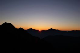 積哲夫の神写2010年8月23日　富山県　立山　朝焼「その3」