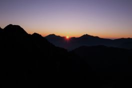 積哲夫の神写2010年8月23日　富山県　立山　朝焼「その4」