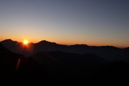 積哲夫の神写2010年8月23日　富山県　立山　朝焼「その5」